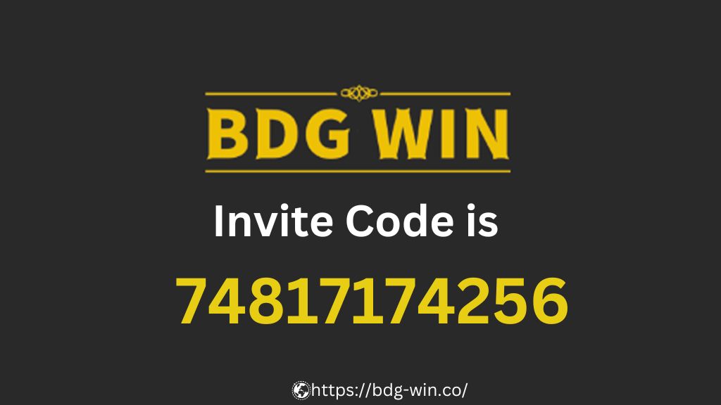 Bdg win invite code